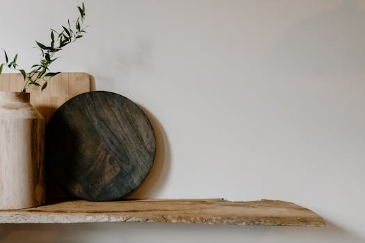 tiny kitchen with minimalistic design